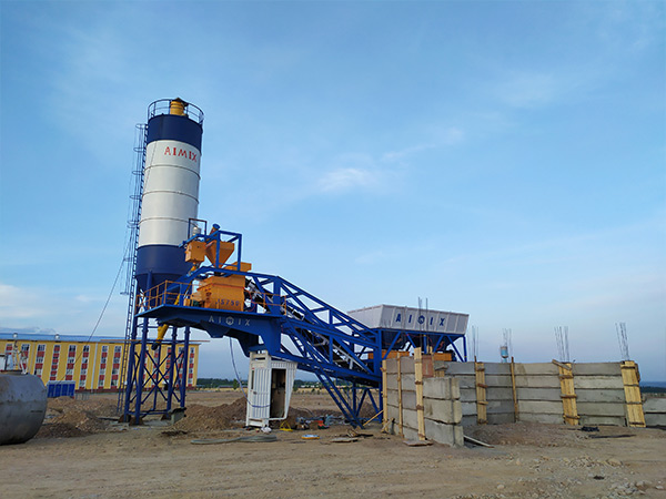 Small Concrete Batch Plant In Namangan Uzbekistan
