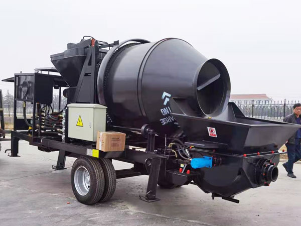 ABJZ40C diesel concrete mixer pump