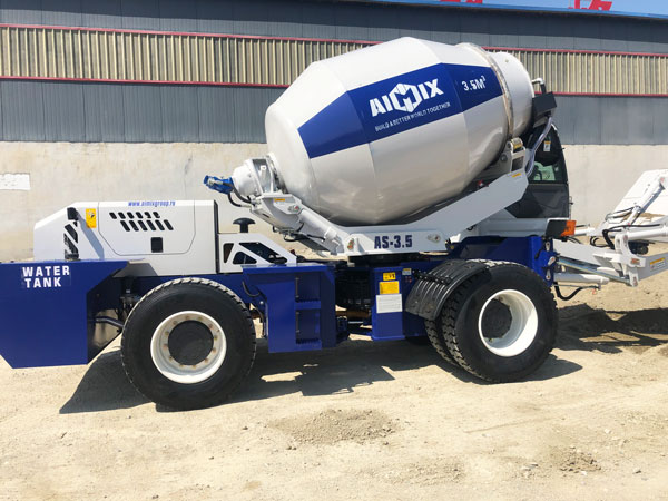 self-loading concrete transit mixer Kazakhstan