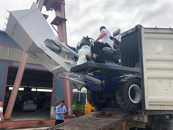 load self-loading mixer to Nigeria