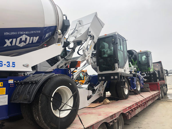 self-loading cement mixer Almaty