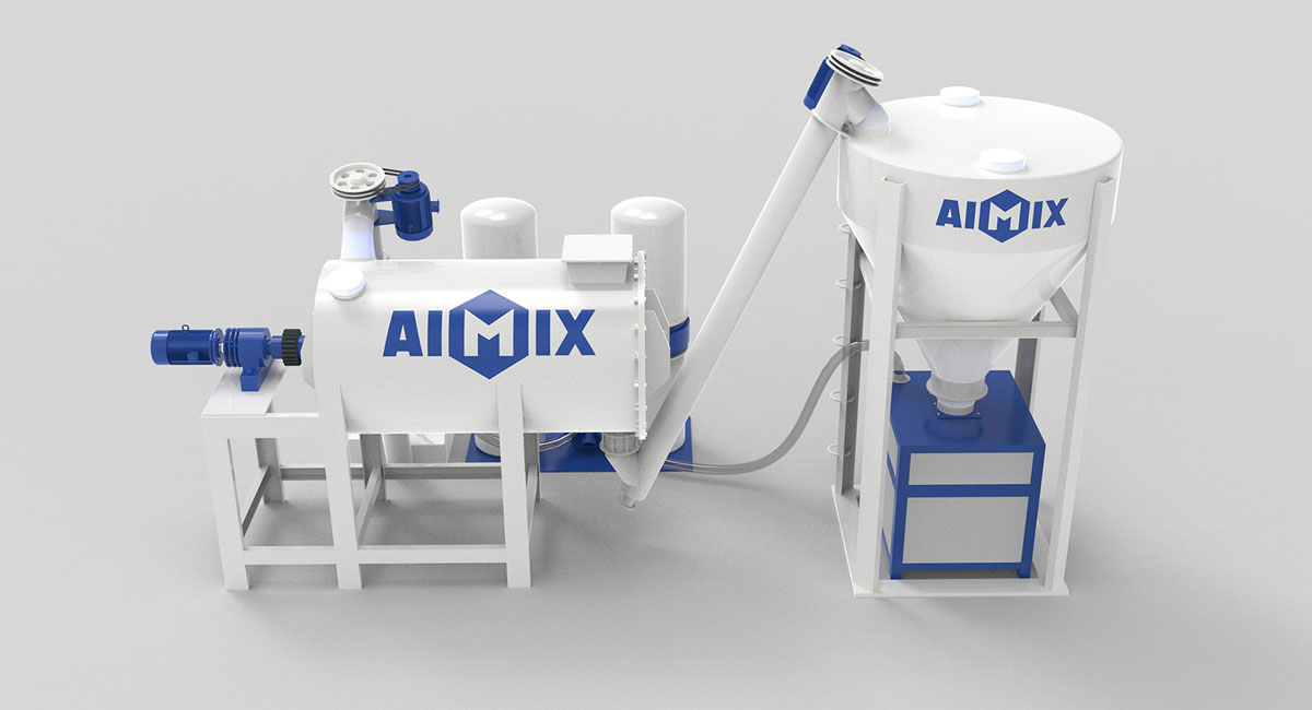 dry mixed mortar production plant China