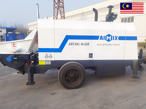ABT40C concrete pump to Malaysia