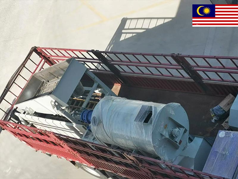 small dry mortar plant to Malaysia
