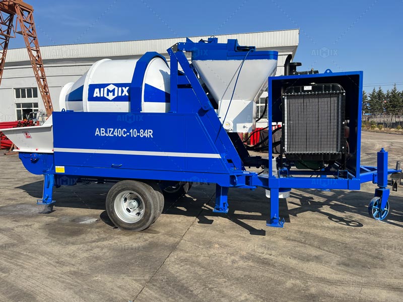 concrete pump for construction building