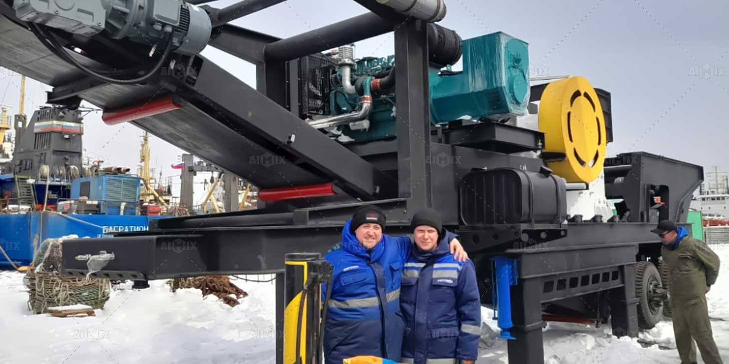 Maintenance for Mobile Jaw Crusher Plant