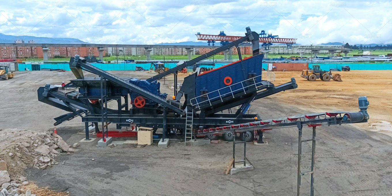 concrete crusher machine for sale operation