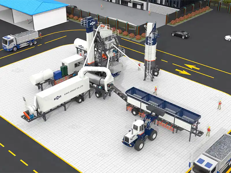 mobile asphalt plant for sale globally